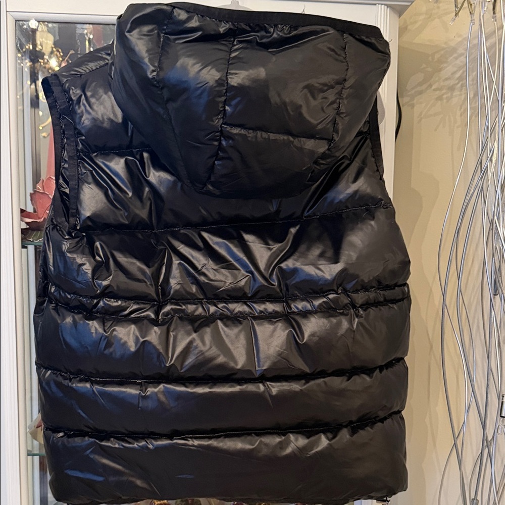 Moncler Black Puffer Vest - Picture 3 of 5
